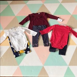 NWT’s Carter’s 12 Month Girl Clothing Bundle